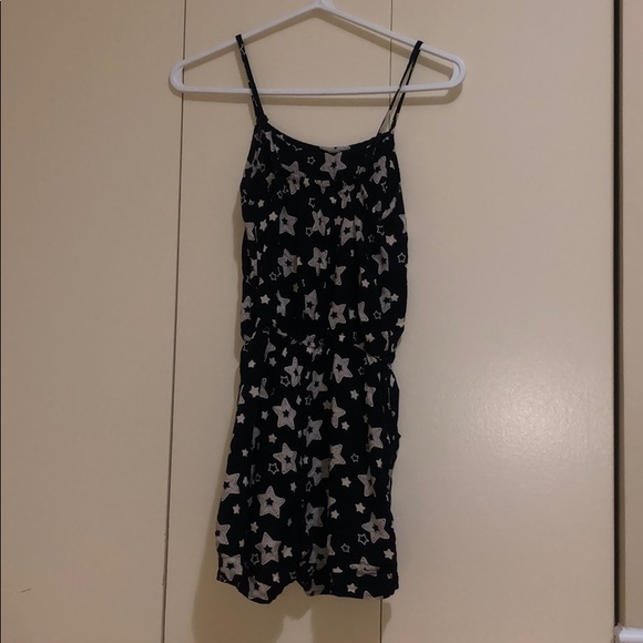 Zara Navy Star Romper - Picture 2 of 3